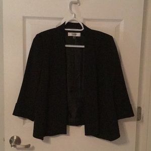 Black 8p blazer